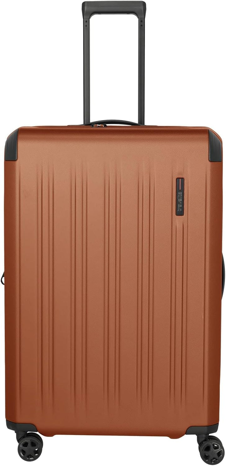 Travelite DYNAMIIC Koffer L erweiterbar, grosser Reisekoffer 76x51x31 cm, ABS Hartschale, TSA-Schlos