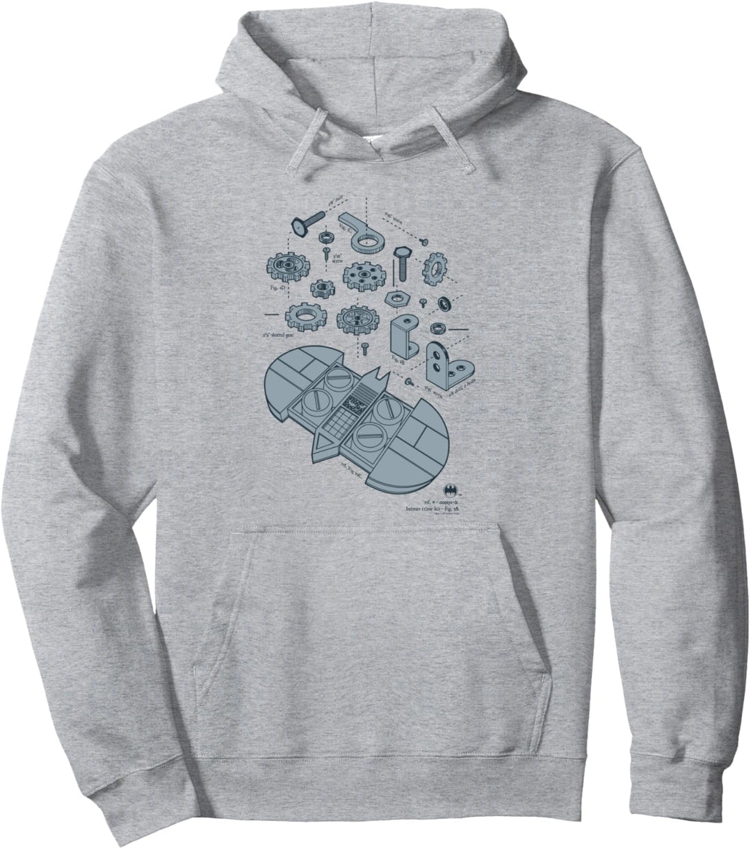Batman Crime Kit Pullover Hoodie