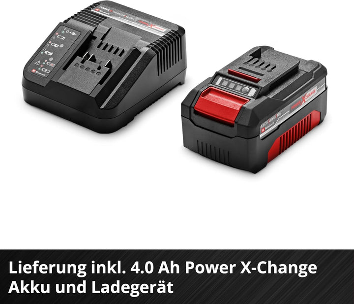 Einhell Akku-Stielstaubsauger TE-SV 18 Li (1x4,0Ah) Power X-Change (18 V, beutellos, Zyklontechnolog