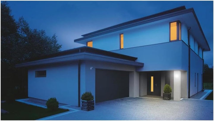 Steinel Bewegungsmelder sensIQ S KNX Schwarz, 300°|20 m Profi-Sensor, Unterkriechschutz, inkl. Eckwa