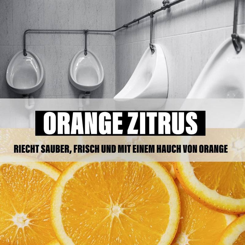 Urinalsieb 20 Stück mit Duft Urinaleinlage Einsatz 30 Tage Frischewirkung Pissoirsieb Spritzschutz L