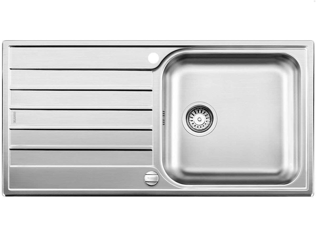 Blanco Livit XL 6 S Küchenspüle, Edelstahl Bürstfinish, 518519 60 cm Unterschrank Extra grosses Beck