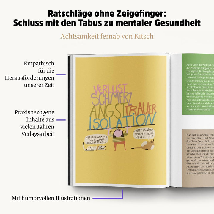 Das grosse Buch der guten Gedanken – 300 Tipps und Zitate aus der Welt der Achtsamkeit und Psycholog