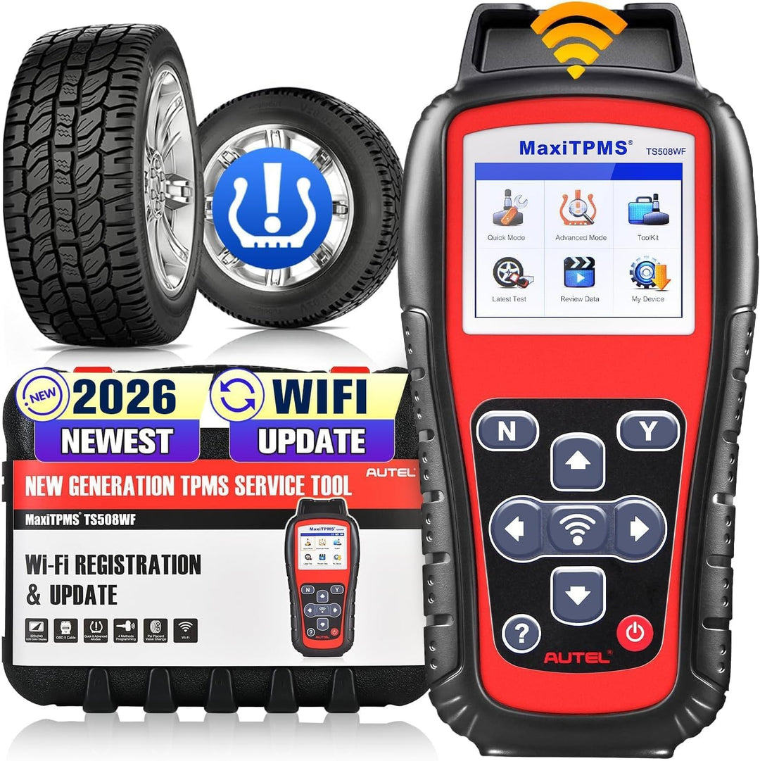 Autel MaxiTPMS TS508, Professional für Aktivieren/Neulernen Aller Sensoren, TPMS Reset, TPMS Program