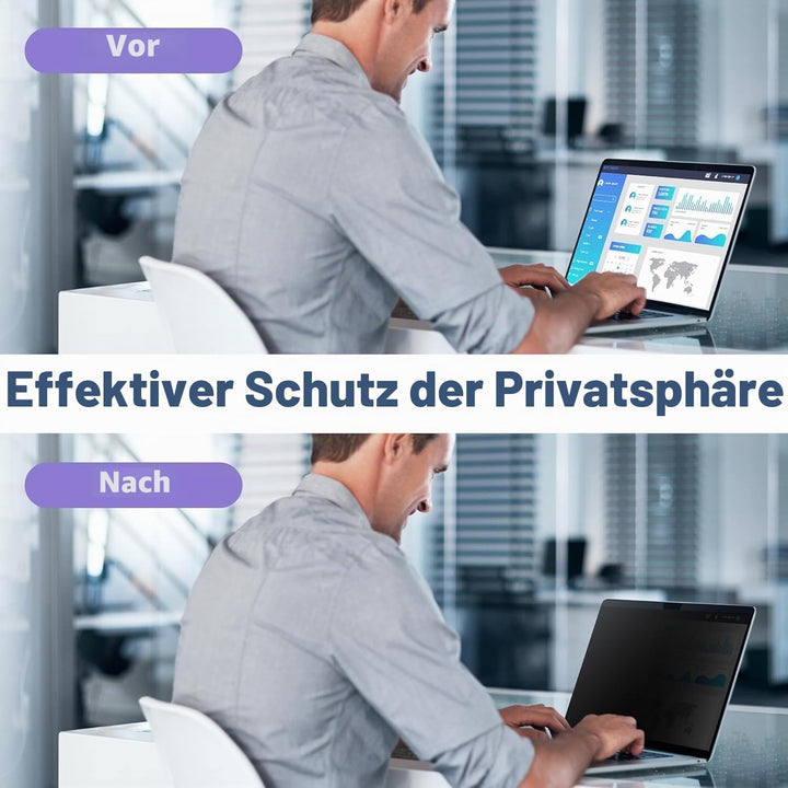 SenseAGE Magnetischer Blickschutzfilter für MacBook Air 13,3 Zoll (2018-2021), Anti-Spy & Anti-Blaul