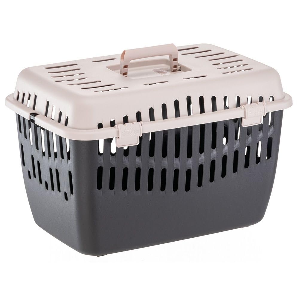 Ferplast Katzentragetasche Binny 2, Hundetragetasche, Haustiertragetasche, Kleine Hunde und Katzen m