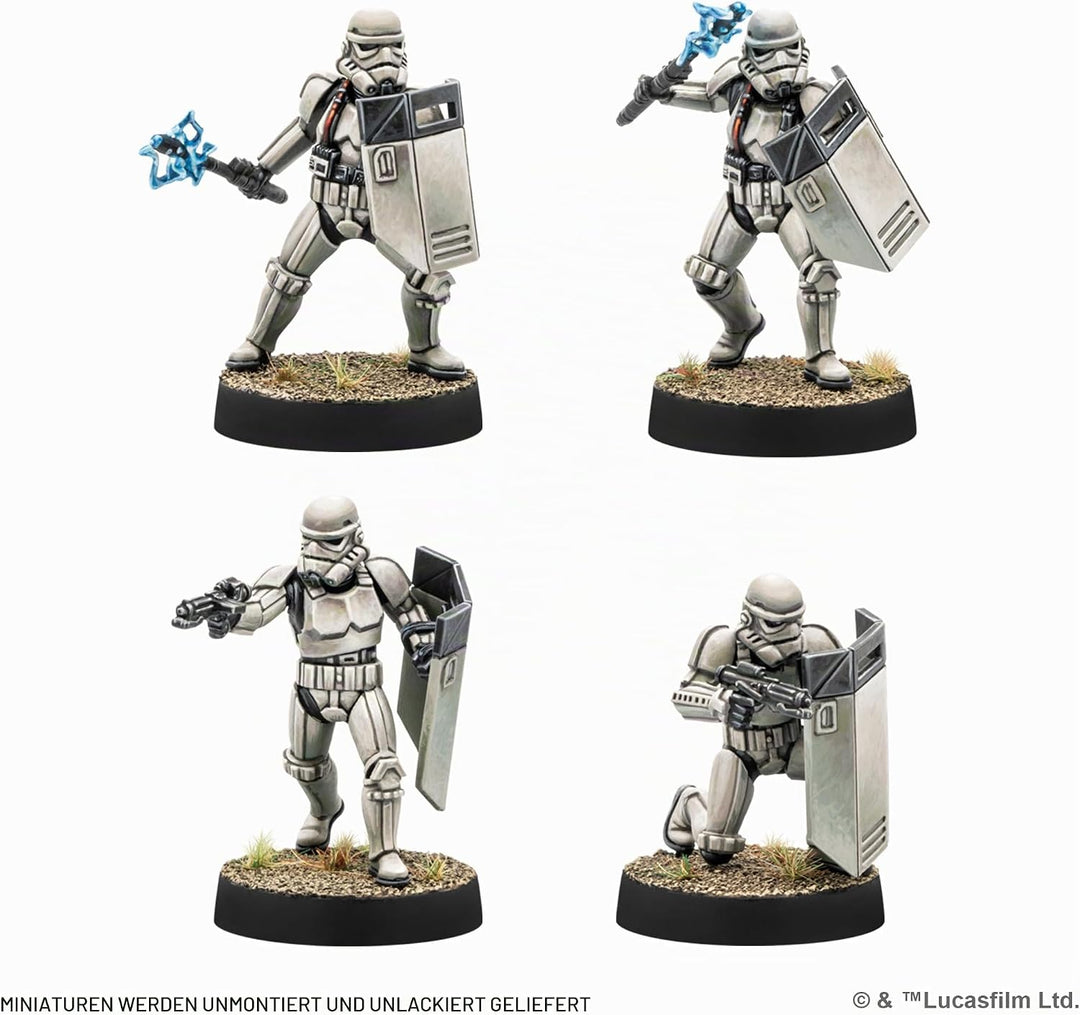 Atomic Mass Games Asmodee Star Wars: Legion Imperial Riot Control Squad Unit Expansion - Maintain Or