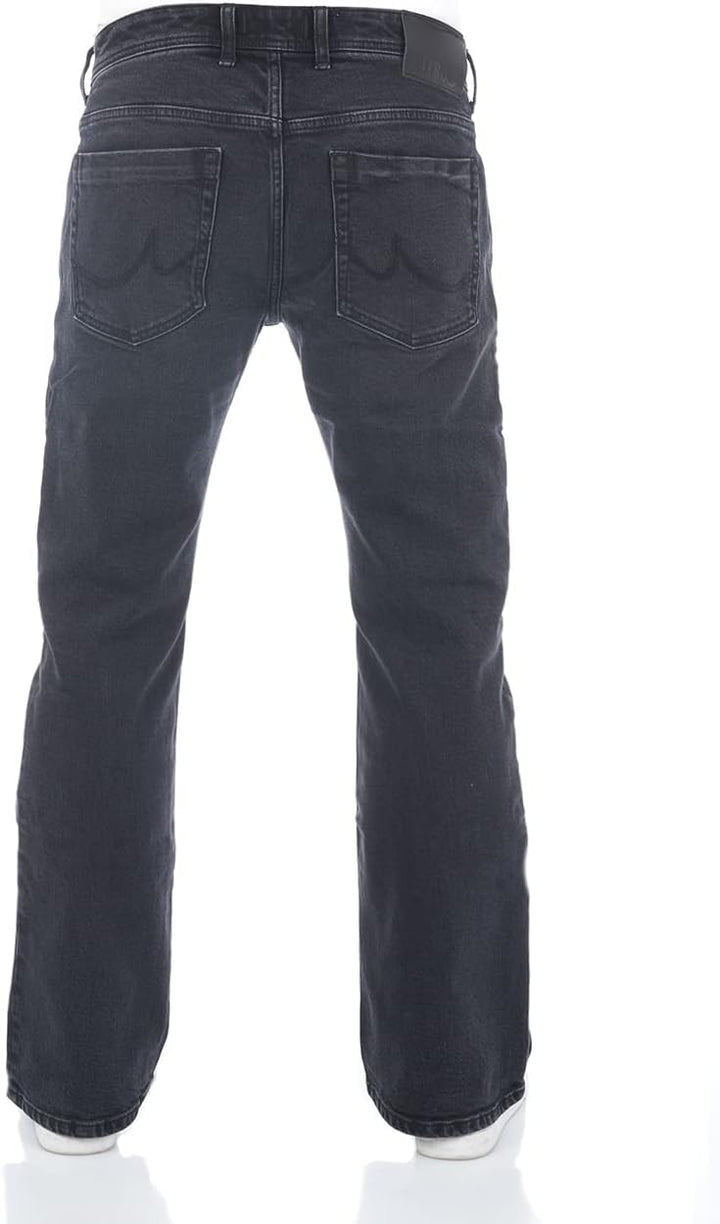LTB Jeans Hose Herren Bootcut Timor Denim Stretch Tiefer Bund Blau Schwarz 28W - 40W 30L - 36L 29W /