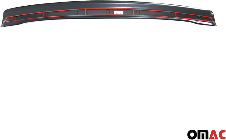 OMAC Ladekantenschutz Stossstangenschutz kompatibel mit VW Caddy 2015-2020 ABS Schwarz 1tlg, ABS