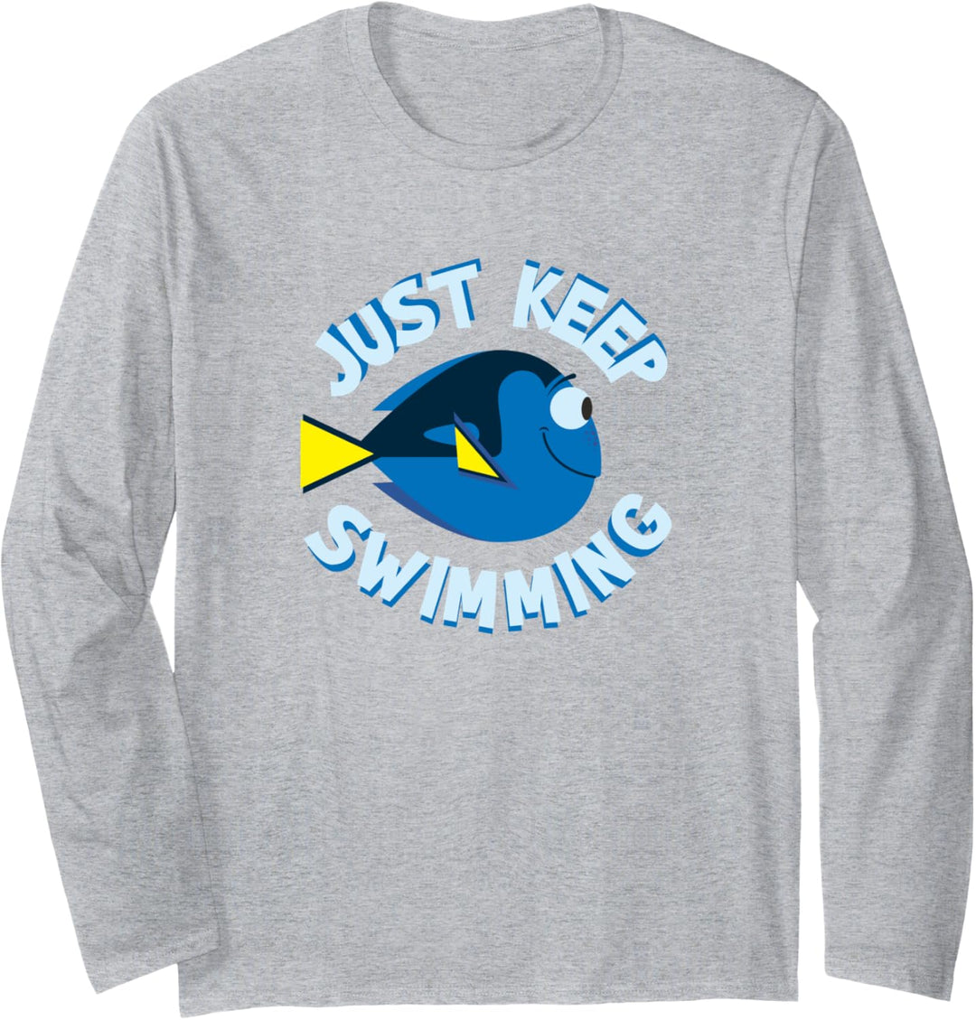 Disney Pixar Finding Dory Keep Swimming Langarmshirt