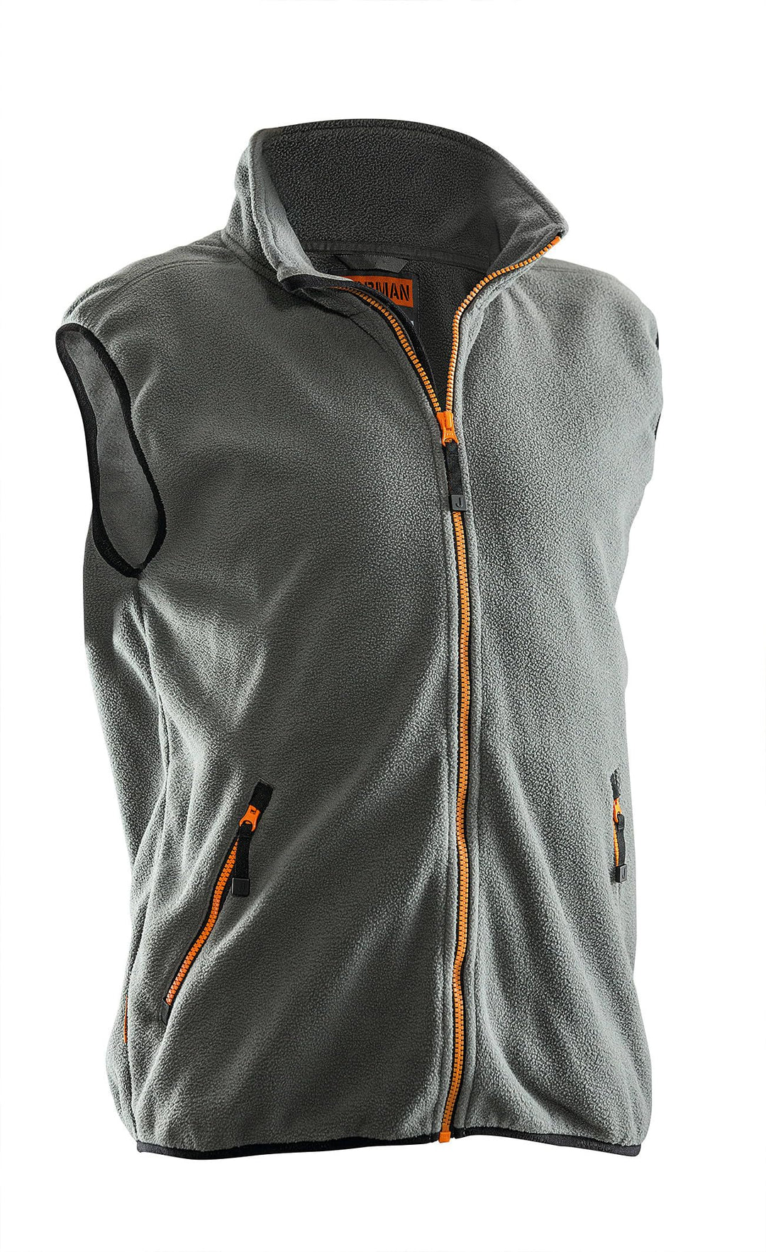 Jobman Fleeceweste 7501 Grau Gr. 3XL Grau 3XL, Grau 3XL