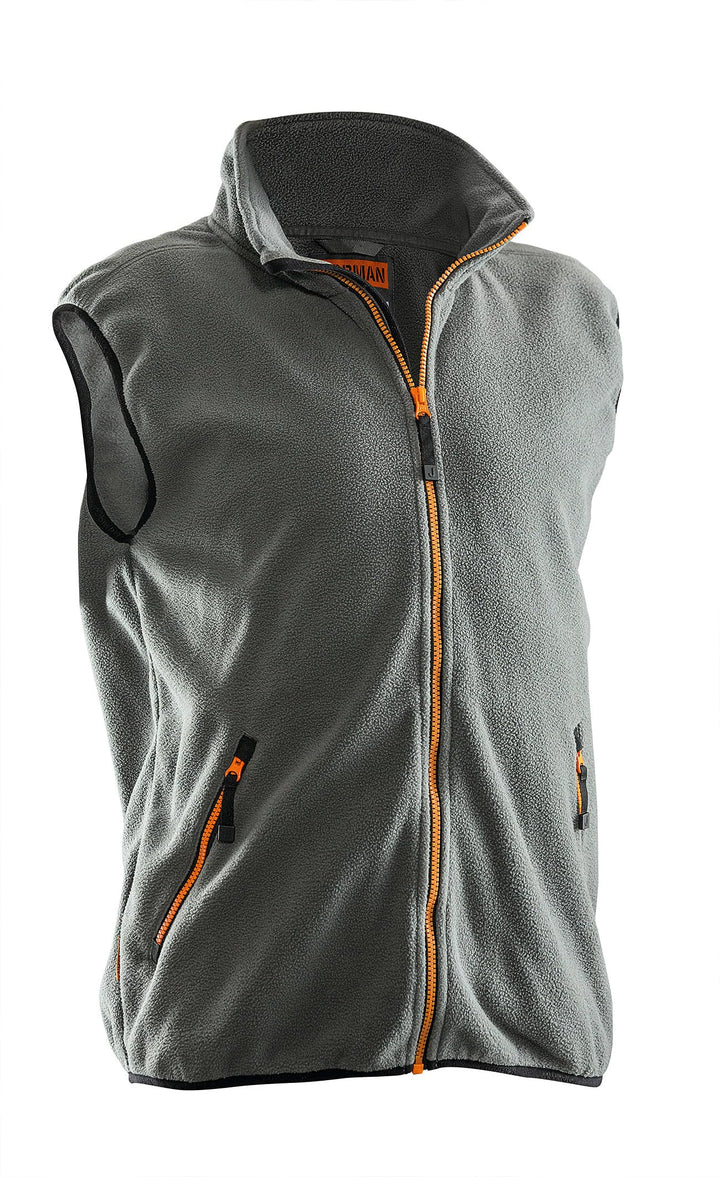 Jobman Fleeceweste 7501 Grau Gr. L Grau L, Grau L