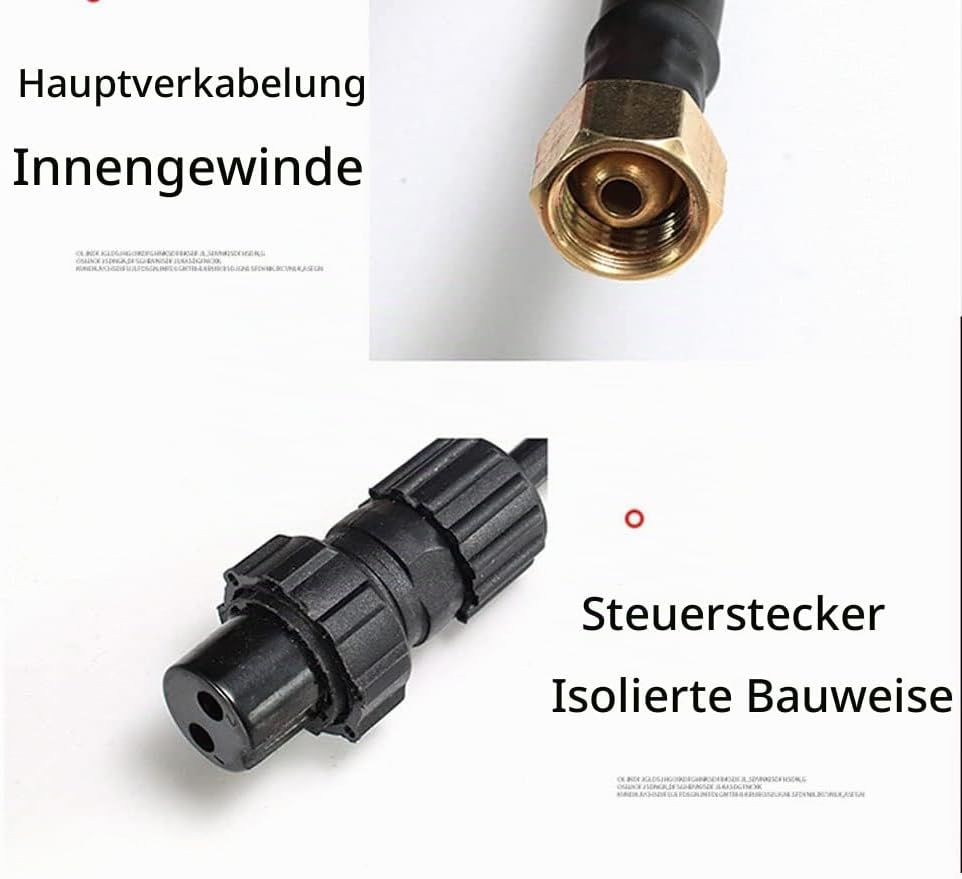 SUSEMSE P80 Plasmaschneidbrenner Pilotbogen CNC Brenner Plasmaschneider Schlauchpaket 80A-100A für C