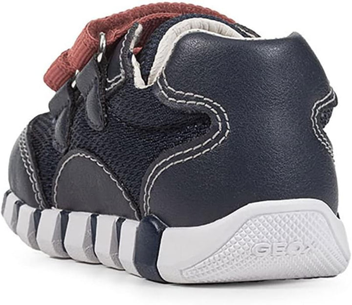 Geox Jungen B Iupidoo Boy First Walker Shoe 18 EU Navy, 18 EU Navy
