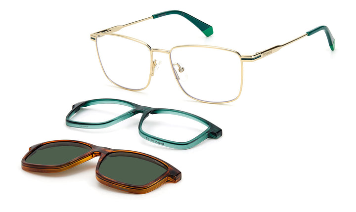 Polaroid Unisex PLD 6134/cs Sunglasses, J5G/UC Gold, One Size