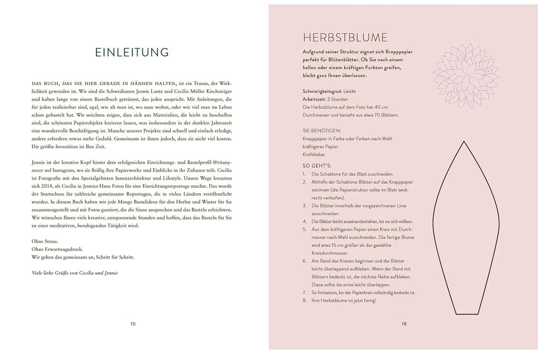 Wintersterne & Eiskristalle: Winterliche Papierideen für ein strahlendes Fest