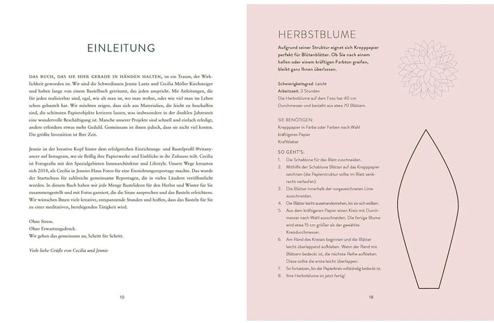 Wintersterne & Eiskristalle: Winterliche Papierideen für ein strahlendes Fest