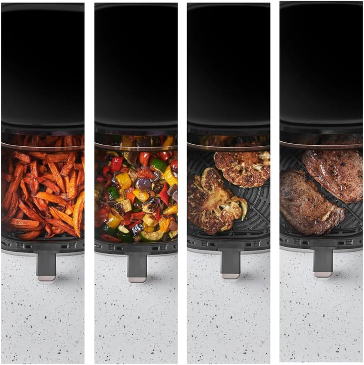 Russell Hobbs Heissluftfritteuse L 4,3L Rapid AirFryer [sehr kleines Gehäuse, sehr leise, 9 Programm