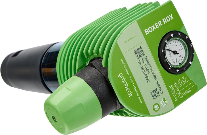 Grünbeck 101530 Rückspülfilter (Wasserfilter) BOXER RDX - DN 25 (1") - zur Filtration von Trinkwasse