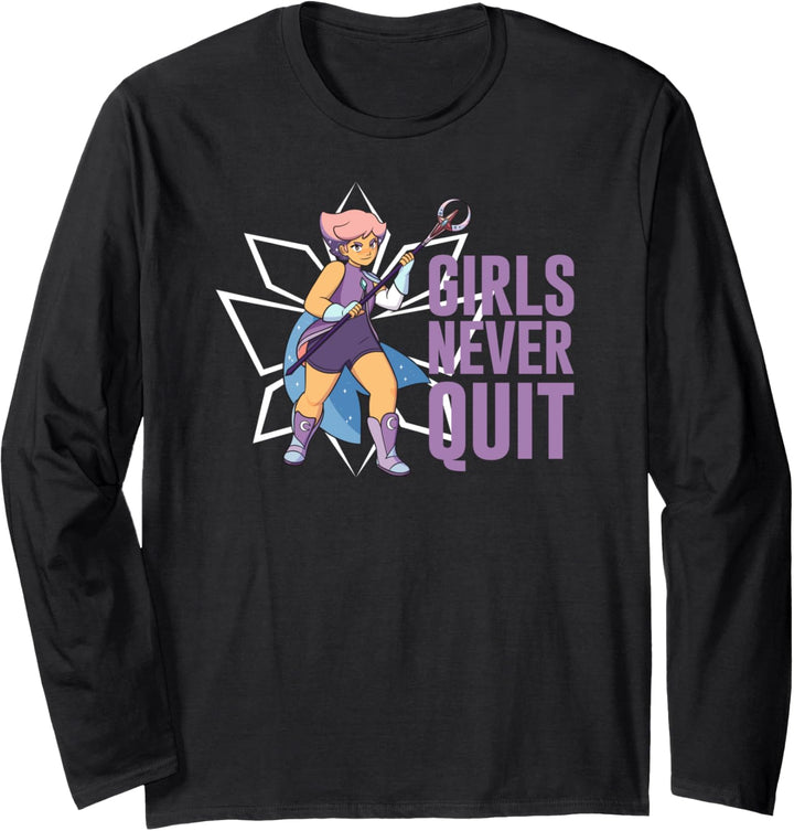 She-Ra und die Rebellen-Prinzessinnen:Mädchen hören nie auf Langarmshirt
