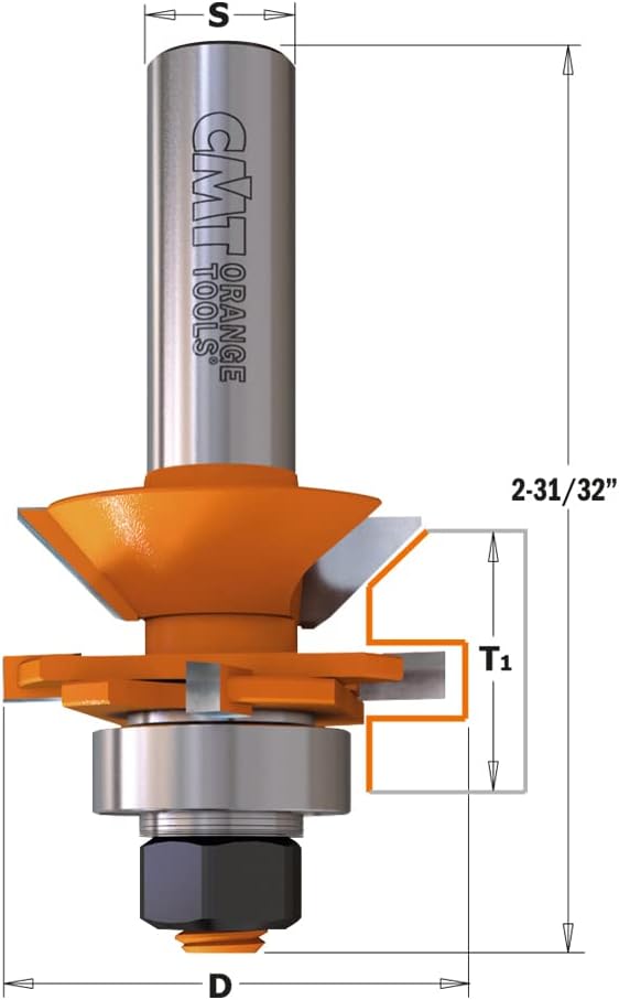 CMT Orange Tools 955.506.11 – Fräser HM S Dichtungen 12