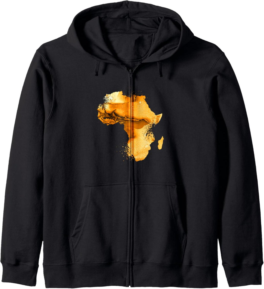 Afrika Silhouette | Safari Kleidung | Motiv Africa Afrika Kapuzenjacke