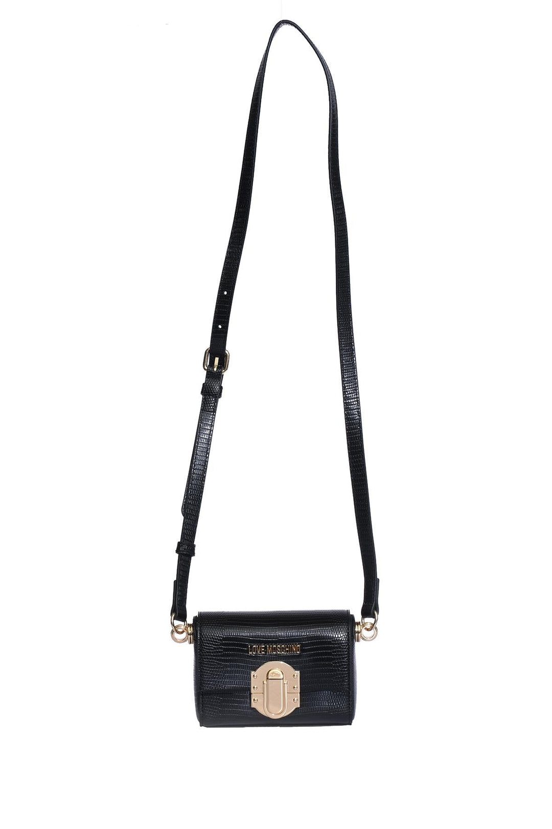 Love Moschino Women's Jc4294pp0gku0 Handbag, 10X14X6 Schwarz, Schwarz