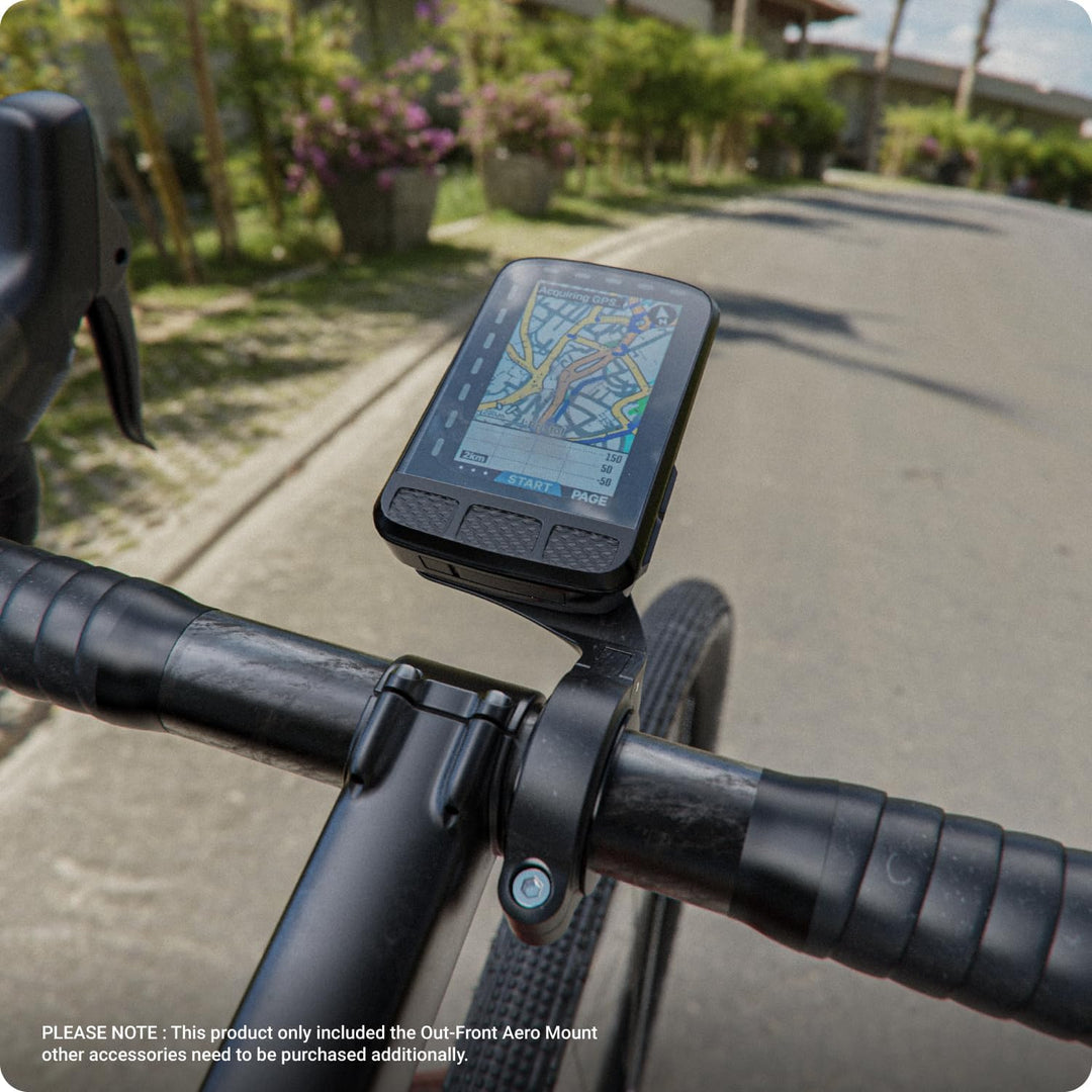 TUSITA Aero Out Front Halterung Kompatibel mit Wahoo ELEMNT ROAM V1 V2 GPS Fahrradcomputer