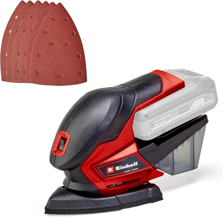 Einhell Akku-Multischleifer TE-OS 18/150 Li-Solo Power X-Change (18 V, Li-Ion, 24 000 min-1, 1.6 mm