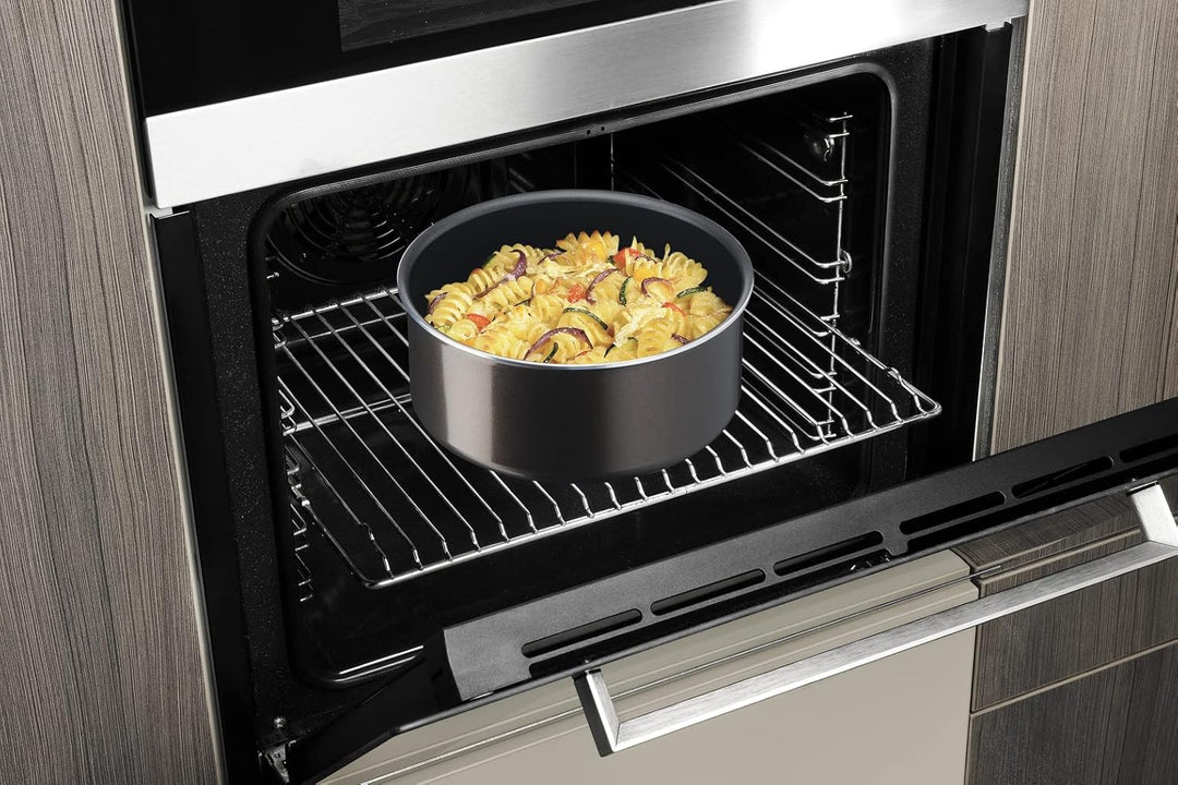 Tefal Ingenio Stieltopf-Set, 3-teilig, 16/18/20 cm (1,5/2,1/3 L), abnehmbarer Griff, nicht Induktion