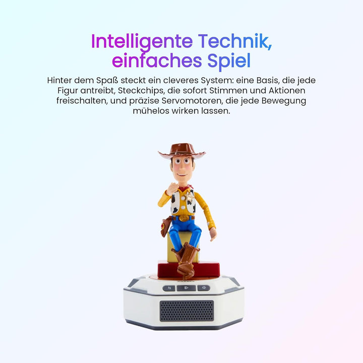 Robosen Mini Roboter – Toy Story Woody & Jessie Set (Englische Version) | Interaktives Smart-Roboter