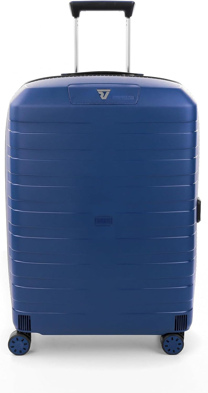 Roncato Trolley Medio 4r Exp. Box 4.0 Koffer, 69 cm, 90 liters, Blau (Azul)