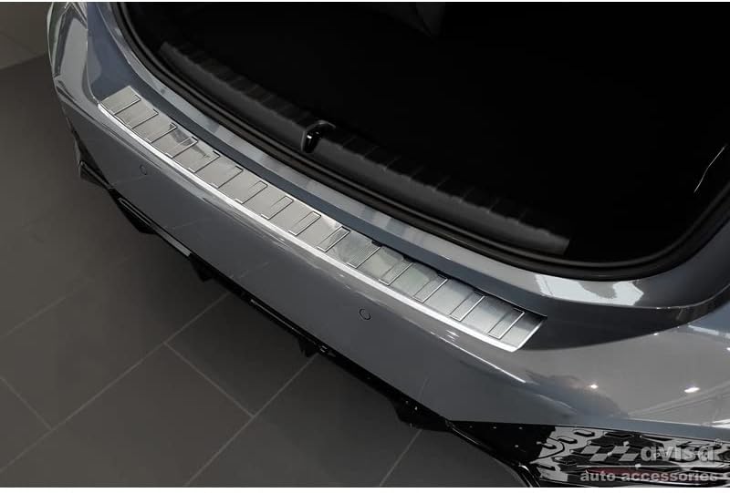 Avisa Edelstahl Heckstossstangenschutz kompatibel mit BMW 2er Active Tourer U06 M-Paket 2021- 'Ribs'