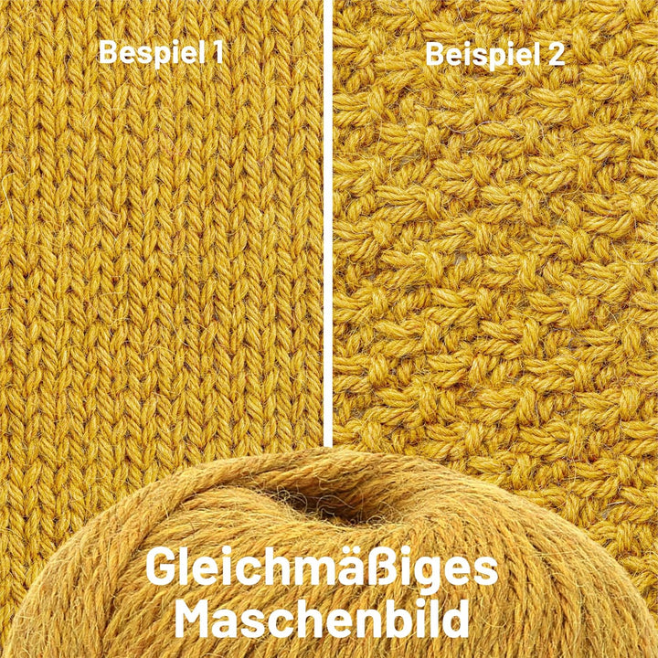 HANSA-FARM | Alpacare 100% waschbare Baby Alpakawolle in 25 Farben - 300 Set DK (6 x 50g) - Die 1. m
