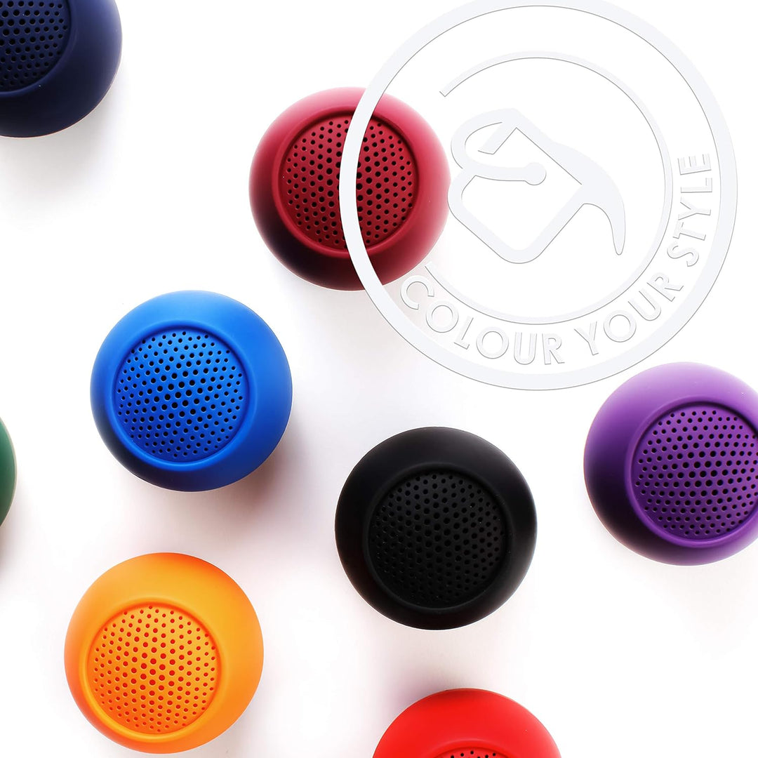 Boompods Zero Mini Bluetooth Lautsprecher - tragbarer Outdoor Lautsprecher, IPX6 Wasserschutz & 5 St
