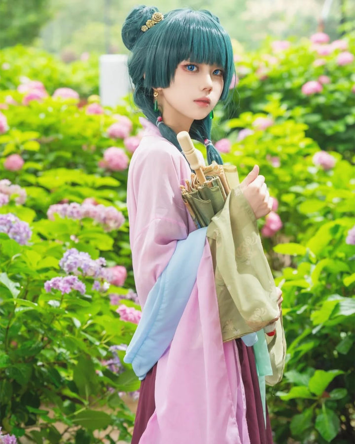 CR ROLECOS Anime The Apothecary Diaries Jinshi Cosplay Kostüm Maomao Charakter Uniform Robe Anzieh O