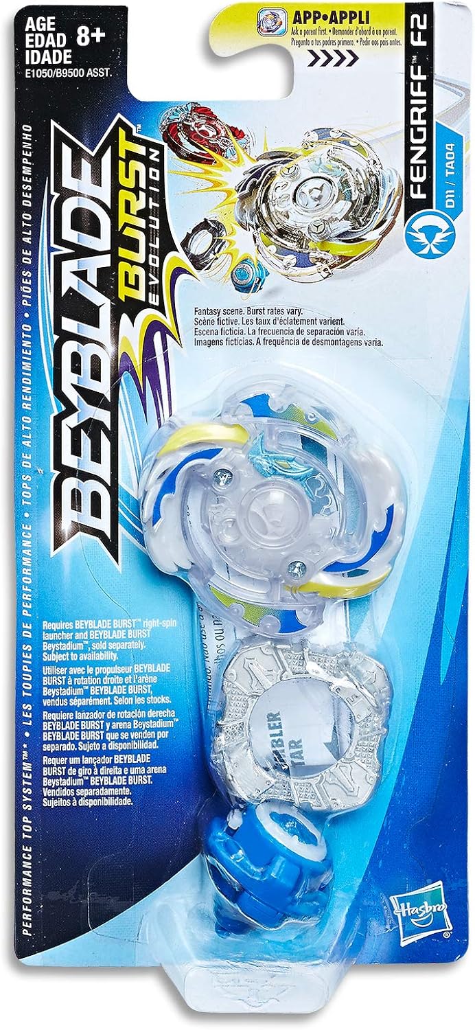 Hasbro Beyblade Burst Original Single Top F2 RD Fengriff F2, Fengriff F2