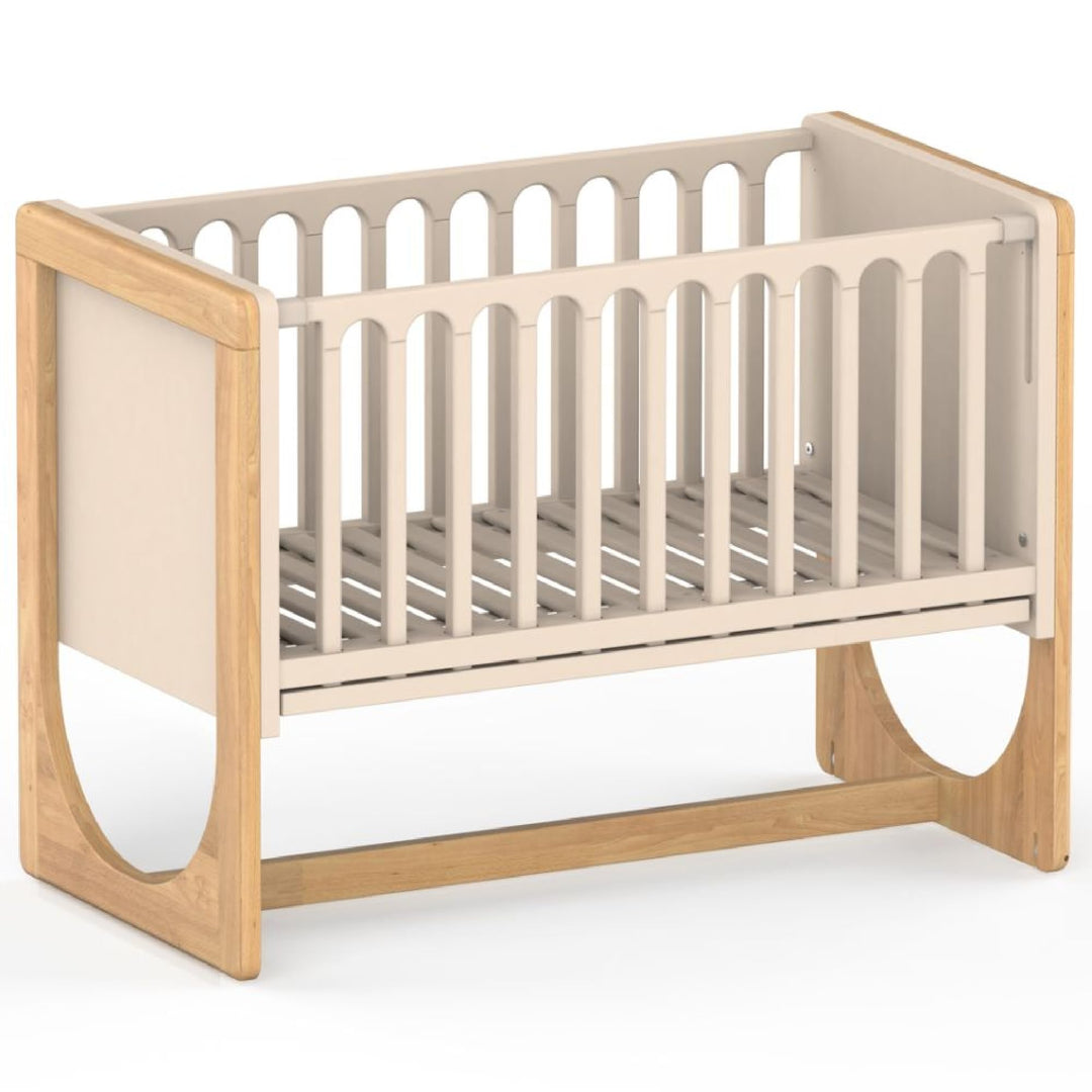 Geuther 4-in-1 Beistellbett Baby Hato, Baby Erstausstattung für Babyzimmer ab Geburt I Babybett mit