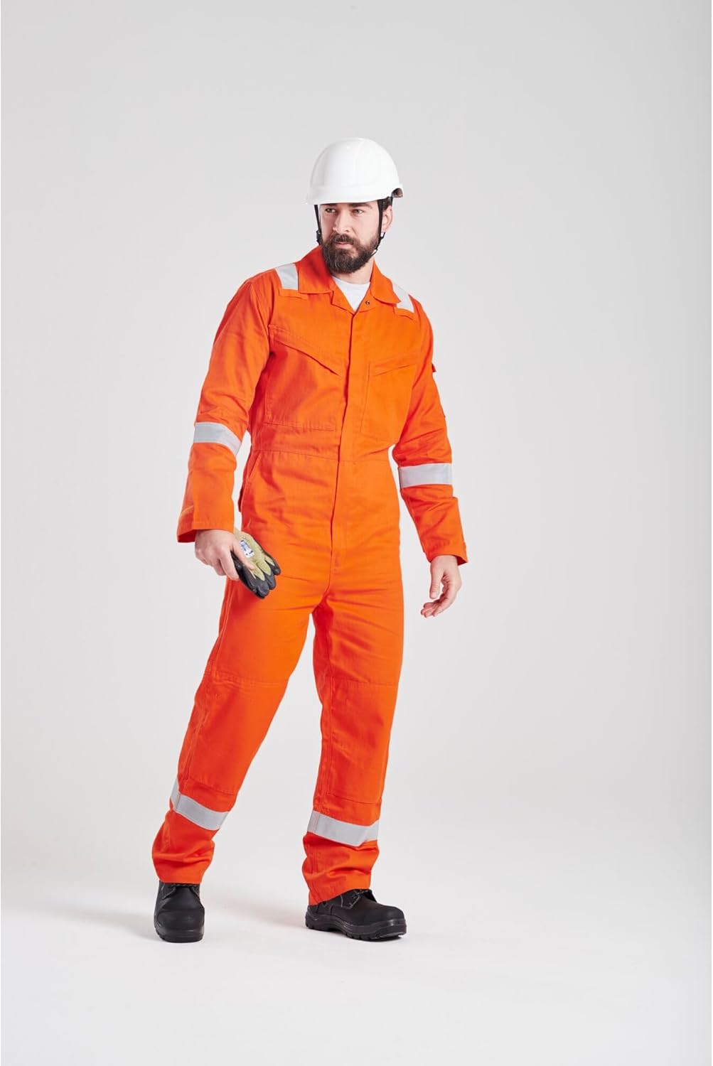 Portwest FR21 Leichter Anti-Statik Flammenresistenter Overall Orange 3XL, Orange 3XL