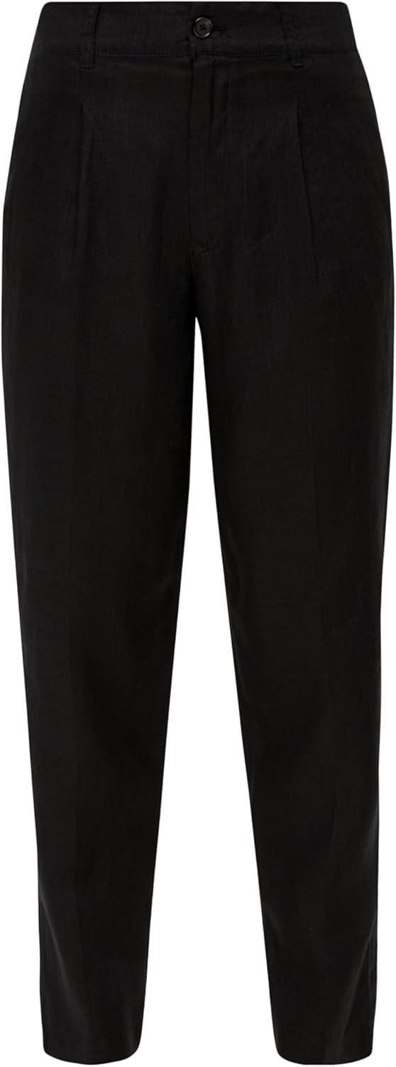 s.Oliver Damen Hose, 7/8, 34 Schwarz 9999