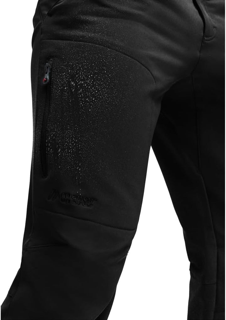 Maier Sports Herren Wanderhose Herrmann 64 Schwarz, 64 Schwarz
