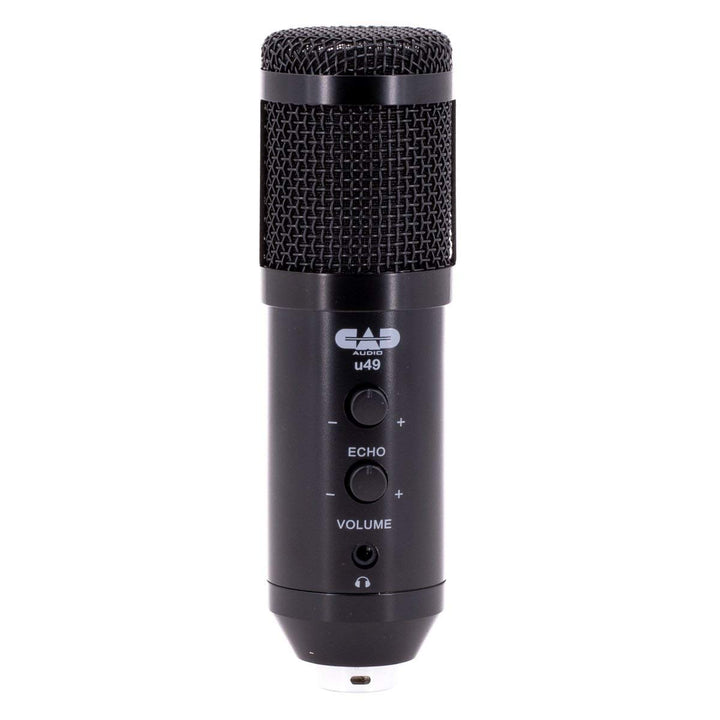 CAD Audio U49 USB Grossmembran Kondensatormikrofon (Charakteristik: Niere, 20 Hz - 20 kHz, integrier