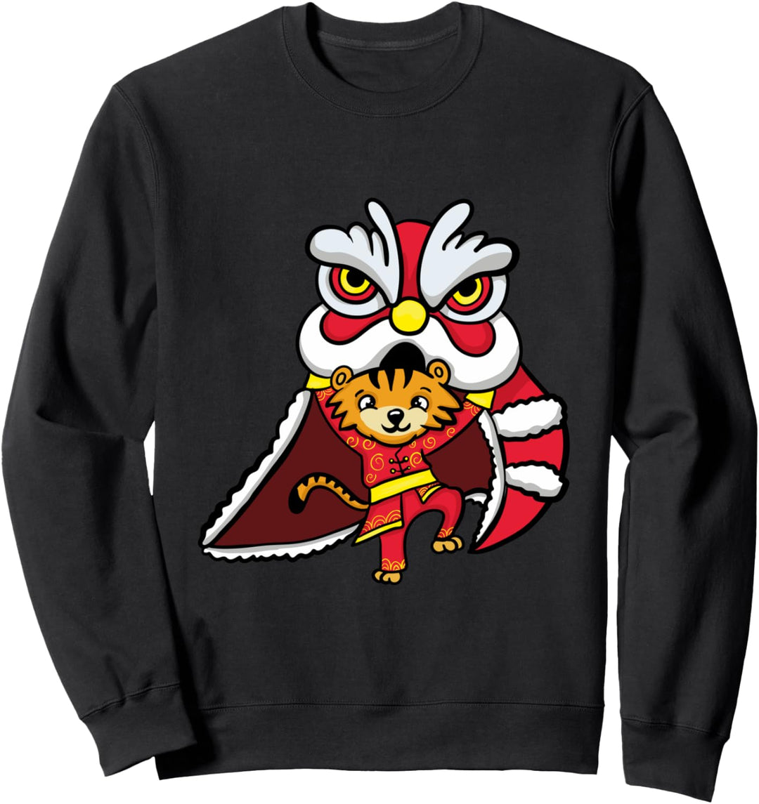 Jahr des Tigers Tierkreis Chinesisches Neujahr 2022 Sweatshirt