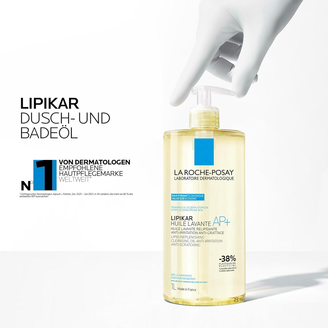 La Roche Posay, Lipikar Lavendel AP+ Körperreiniger gegen Irritation, nährt und spendet Feuchtigkeit