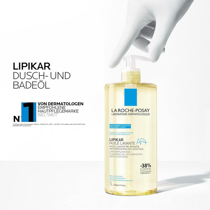 La Roche Posay, Lipikar Lavendel AP+ Körperreiniger gegen Irritation, nährt und spendet Feuchtigkeit