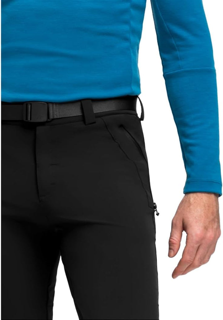 Maier Sports Herren Outdoorhose Naturno, robuste Trekking-Hose, 3 Taschen mit Reissverschluss 26 Sch