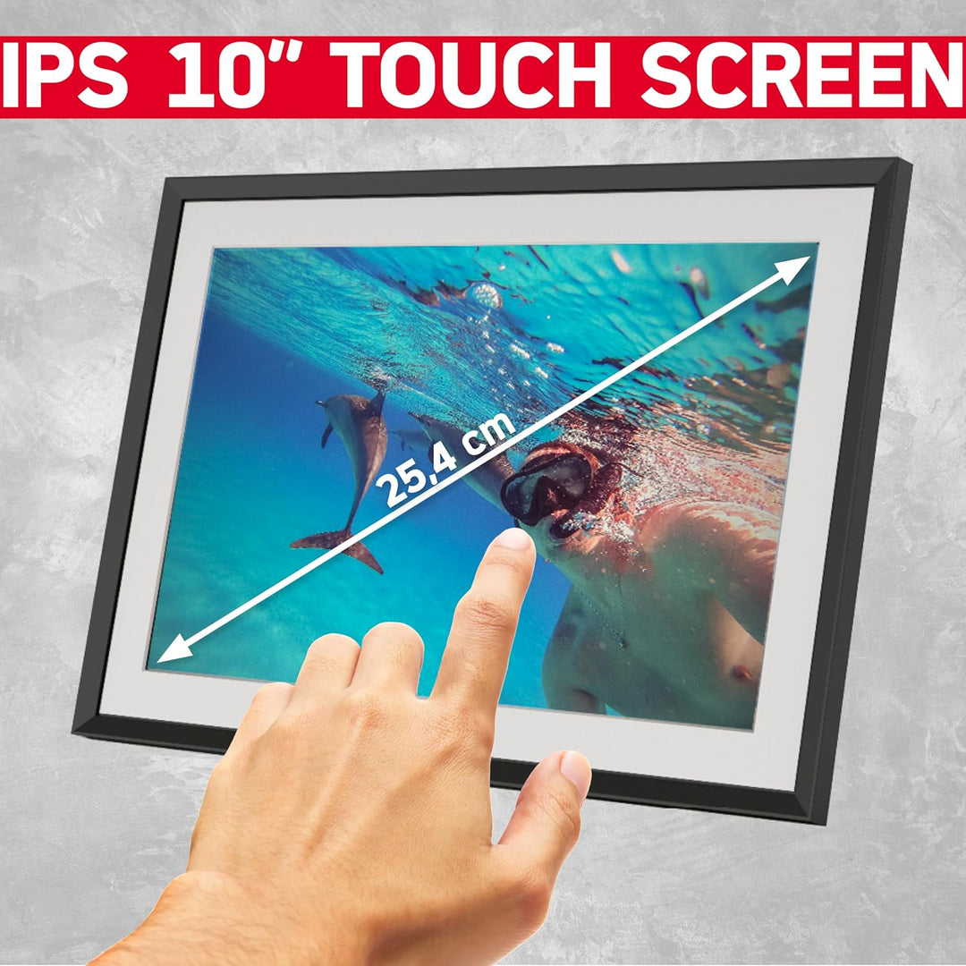 Agfa Photo - Bilderrahmen Realview 10' 10 Zoll mit WLAN, 10 Zoll mit WLAN