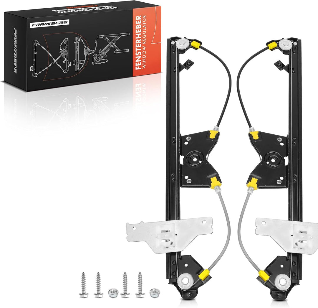 Frankberg 2x Fensterheber Elektrisch Vorne Links Rechts 9829889680 | Kompatibel mit Vivaro C Kasten