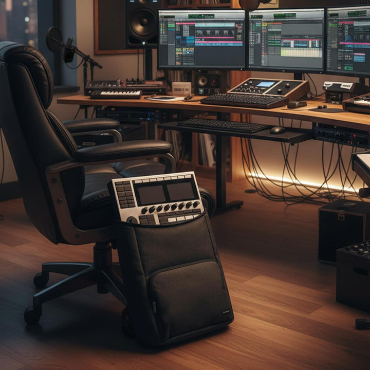 Controller-Rucksack für Audio-Workstations,kompatibel mit NI Maschine+, Ableton Push3, AKAI MPC One+