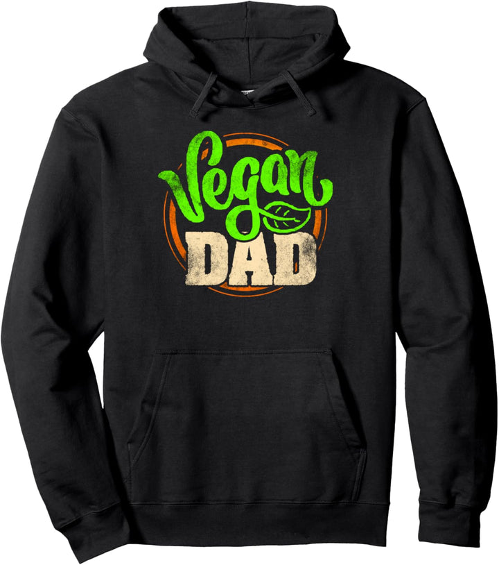 Papa Vegetarisches Essen Ich Bin Veganer Vater Vegan Pullover Hoodie